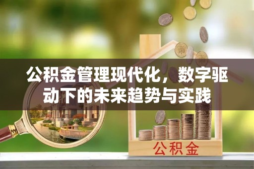 空港公积金管理现代化，数字驱动下的未来趋势与实践