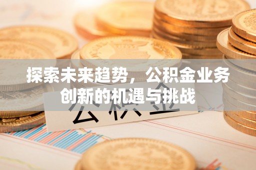空港探索未来趋势，公积金业务创新的机遇与挑战