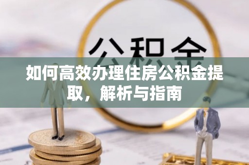 空港如何高效办理住房公积金提取，解析与指南
