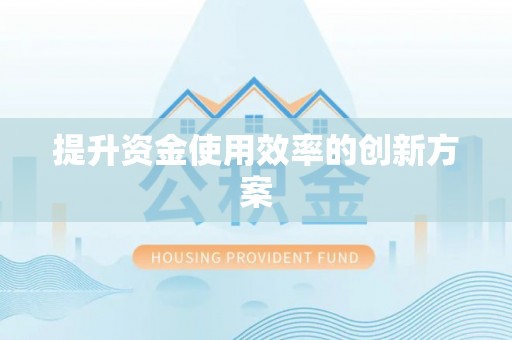 空港提升资金使用效率的创新方案