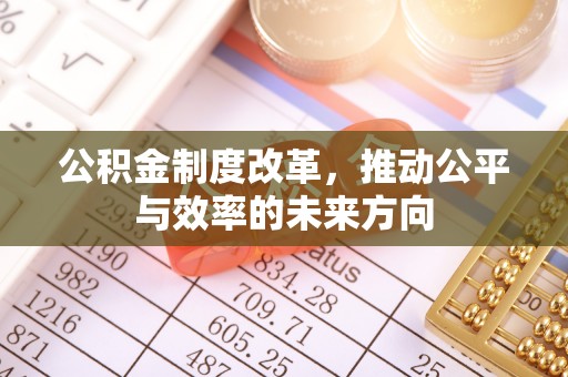 空港公积金制度改革，推动公平与效率的未来方向