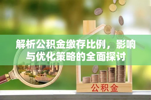 空港解析公积金缴存比例，影响与优化策略的全面探讨