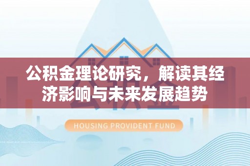 空港公积金理论研究，解读其经济影响与未来发展趋势