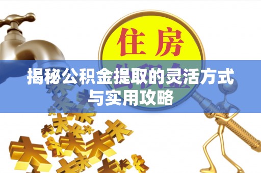 空港揭秘公积金提取的灵活方式与实用攻略
