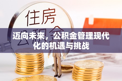 空港迈向未来，公积金管理现代化的机遇与挑战