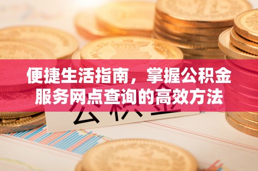 空港便捷生活指南，掌握公积金服务网点查询的高效方法